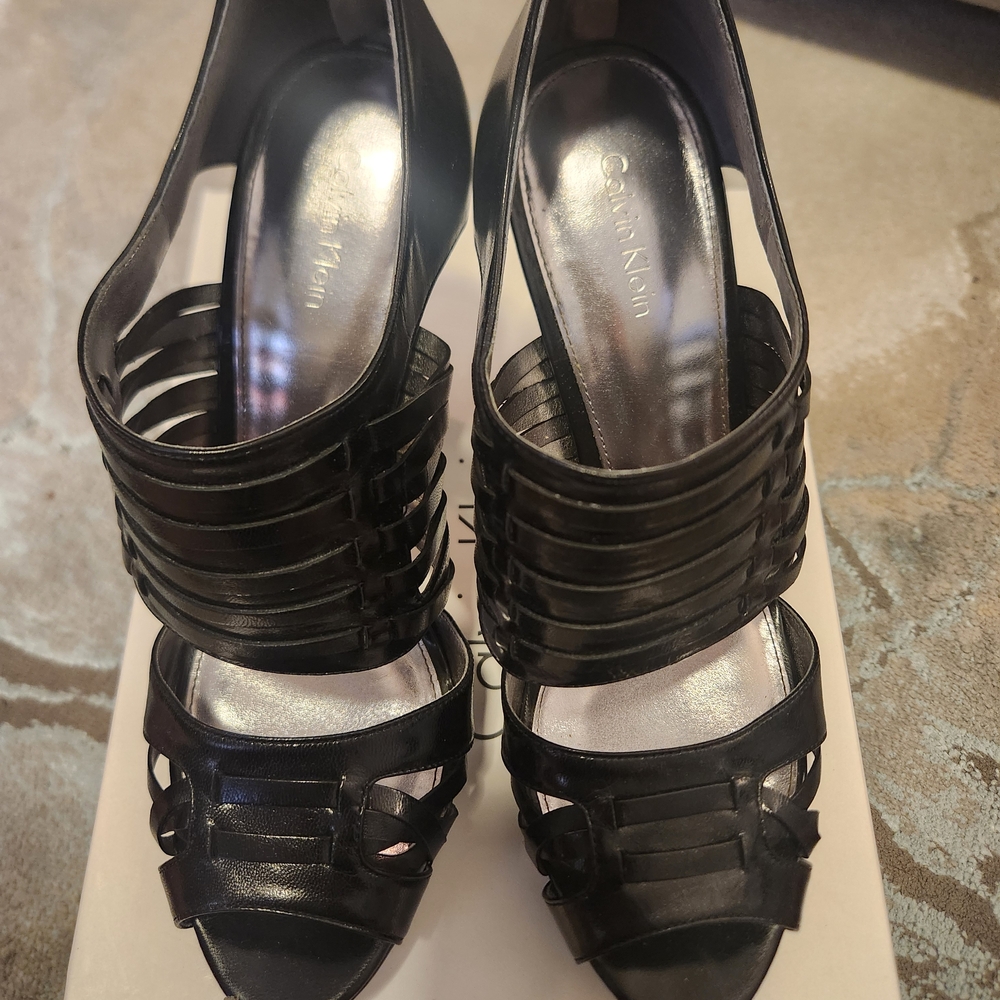 Calvin Klein Black Women's Heels